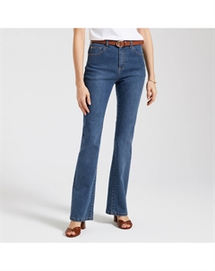 Джинсы буткат синий Laredoute