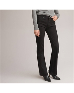 Джинсы буткат черный Laredoute