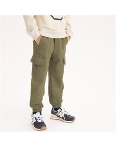 Джоггеры карго зеленый La redoute collections