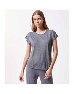 Топ с короткими рукавами WARM DAY серый Laredoute