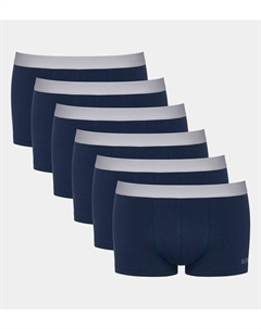 Комплект из шести трусов-боксеров Go ABC 20 синий Sloggi