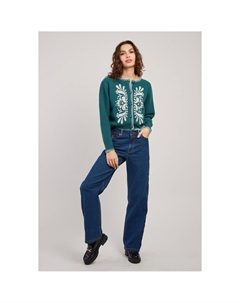 Кардиган из трикотажа Dalila зеленый Laredoute