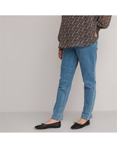 Джинсы мом для периода беременности синий Laredoute