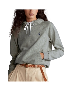 Толстовка с логотипом на груди серый Laredoute