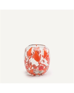 Ваза из дутого стекла В23 см Seventi оранжевый Am.pm.