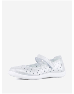 Сандалии для девочки, Серебряный Котофей