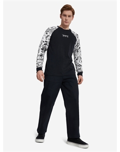 Лонгслив мужской, Черный Termit