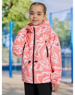 Ветровка для девочек, Розовый Demix