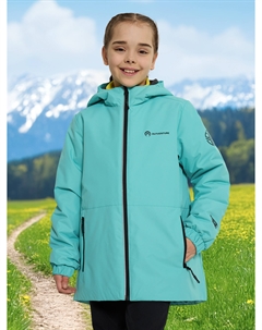 Куртка утепленная для девочек, Голубой Outventure