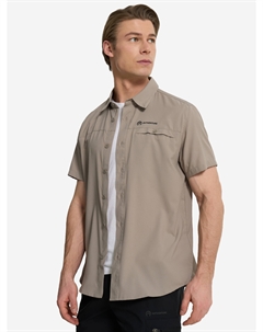 Рубашка с коротким рукавом мужская, Бежевый Outventure