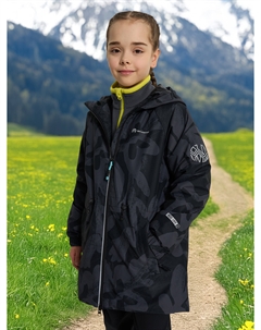 Легкая куртка для девочек, Черный Outventure