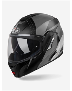Мотошлем трансформер модуляр REV 19 LEADEN Anthracite Matt, Серый Airoh
