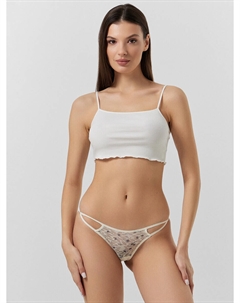 Трусы женские кружевные с цветочным принтом Mark formelle