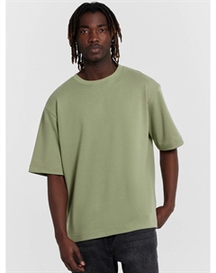 Футболка мужская зеленая оверсайз Mark formelle