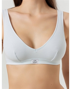 Бюстье женское голубое в рубчик Mark formelle