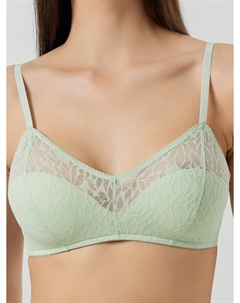 Бюстгальтер женский мятный кружевной Mark formelle