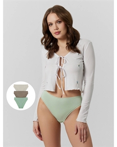 Трусы слипы женские в наборе, 3 шт Mark formelle