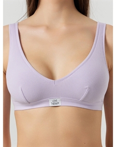Бюстье женское лиловое в рубчик Mark formelle