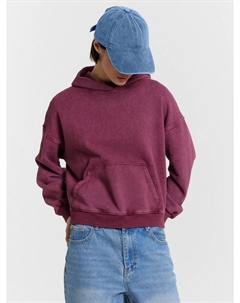 Худи женское фиолетовое с обработкой эйсид Mark formelle