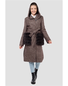 Пальто пояс El podio