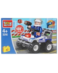 Конструктор ПОЛИЦИЯ 3067-JS Город мастеров