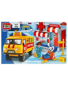 Конструктор UAZ, SB-33008 Город мастеров