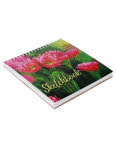 Скетчбук, 170 х 170 мм, 50 листов, твердая обложка Calligrata