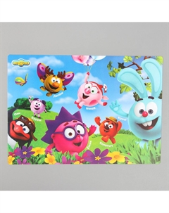 Коврик для лепки а4 Смешарики