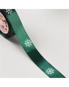 Лента атласная Арт узор