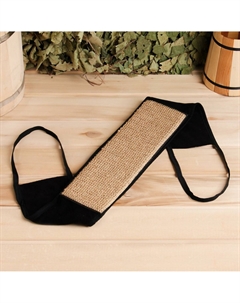 Мочалка банная с ручками, мужская, крапива Nobrand