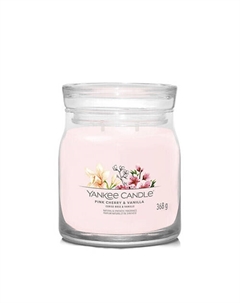 Ароматическая свеча Pink Cherry & Vanilla 368 Yankee candle