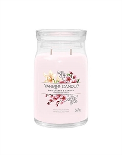 Ароматическая свеча Pink Cherry & Vanilla 567 Yankee candle