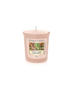 Свеча ароматическая Aromatic votive candle Tranquil Garden 49 Yankee candle