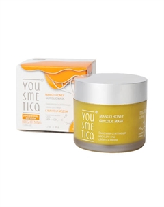 Гликолевая осветляющая маска для лица с Манго и Мёдом 50 Yousmetica