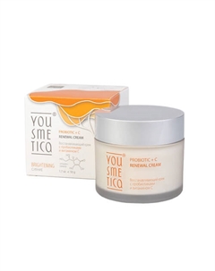 Восстанавливающий крем с Пробиотиками и витамином С 50 Yousmetica