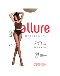 Колготки женские TOULON 20 ден BRONZO Allure