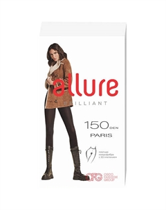 Колготки женские 150 ден микрофибра Paris caffe Allure