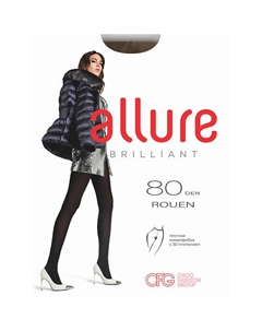 Колготки женские 80 ден микрофибра Rouen caffe Allure