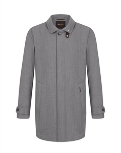 Плащ из шерсти и шелка Duca-L5 Moorer