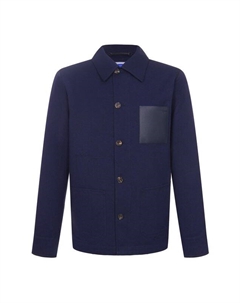 Куртка-рубашка из хлопка и льна Jacob cohen