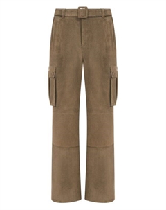 Замшевые брюки-карго Jacob lee