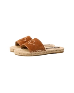 Замшевые шлепанцы Sea Scale Sergio rossi