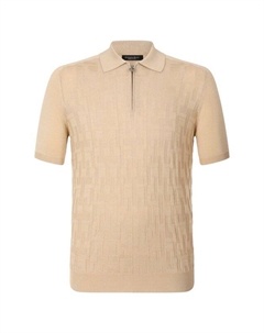 Поло из шелка и хлопка Stefano ricci