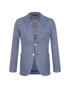 Пиджак изо льна и хлопка Circolo 1901