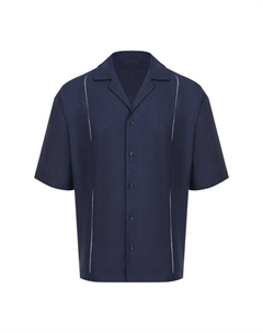 Рубашка изо льна и шелка Mvst