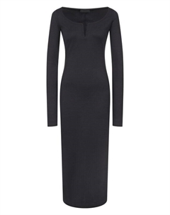 Платье из шелка и хлопка Mvst