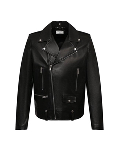 Кожаная куртка Saint laurent