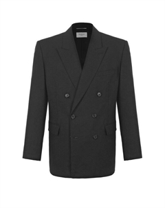 Шерстяной пиджак Saint laurent