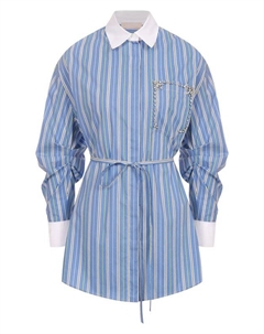 Хлопковая рубашка Liu jo