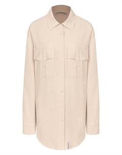 Рубашка изо льна и вискозы Hinnominate